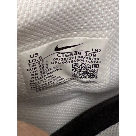 NEW! Nike Alpha Menace Pro 3 Football Cleats White Men's Size 10.5 - Picture 9 of 9